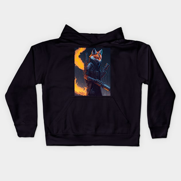 Fox's Firestorm Kids Hoodie by star trek fanart and more